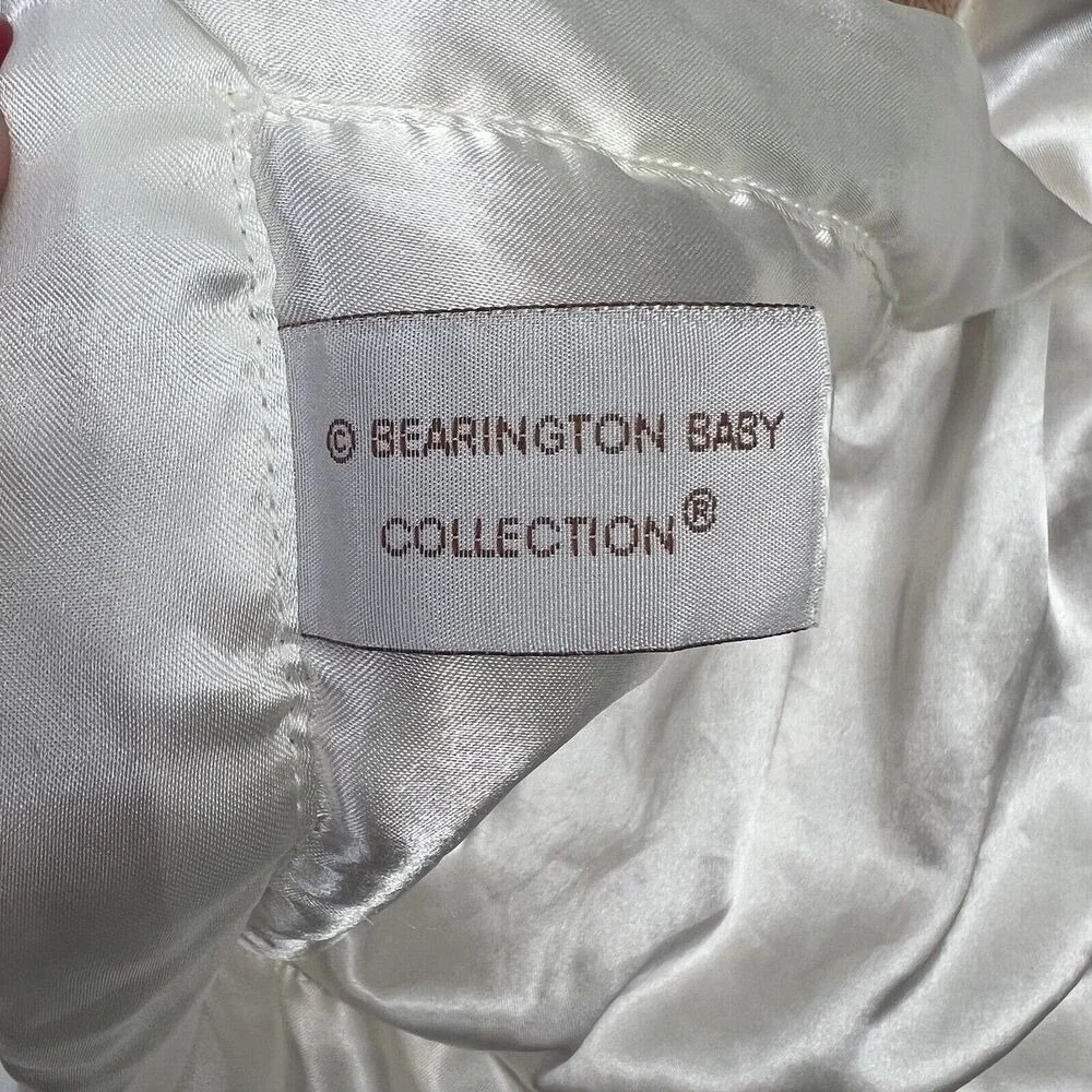 Bearington Baby Lovey Brown and White Giraffe Satin Lined Security Blankie 16 in